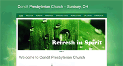 Desktop Screenshot of conditchurch.org